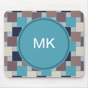 Tapis De Souris Paon sur la plage