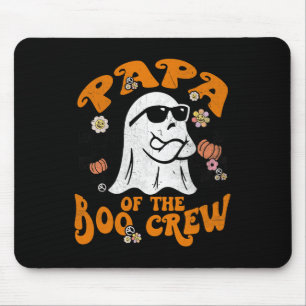 Tapis De Souris Papa Boo Équipage Super Famille d'appariement Hall