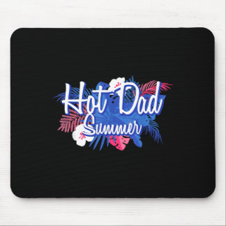 Tapis De Souris Papa chaud mode vacances d'été j'aime les papas ch