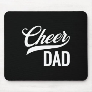 Tapis De Souris Papa cheerleader rouge et blanc ensemble de suppor