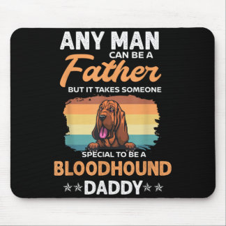 Tapis De Souris Papa Chien Saint-Hubert Papa Tout Homme Peut être 