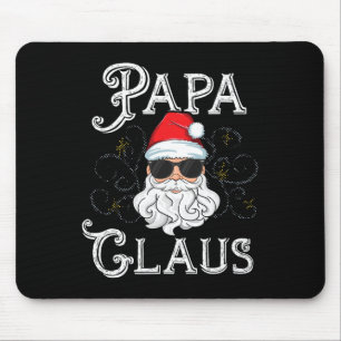 Tapis De Souris Papa Claus Correspondance famille Noël tenue Noël 