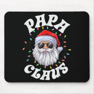 Tapis De Souris Papa Claus Santa Noël Papa Famille Pyjama Assortis