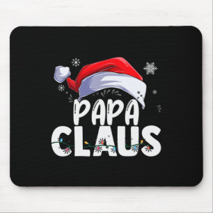 Tapis De Souris Papa Claus Xmas Famille Correspondre Grand-mère Fu
