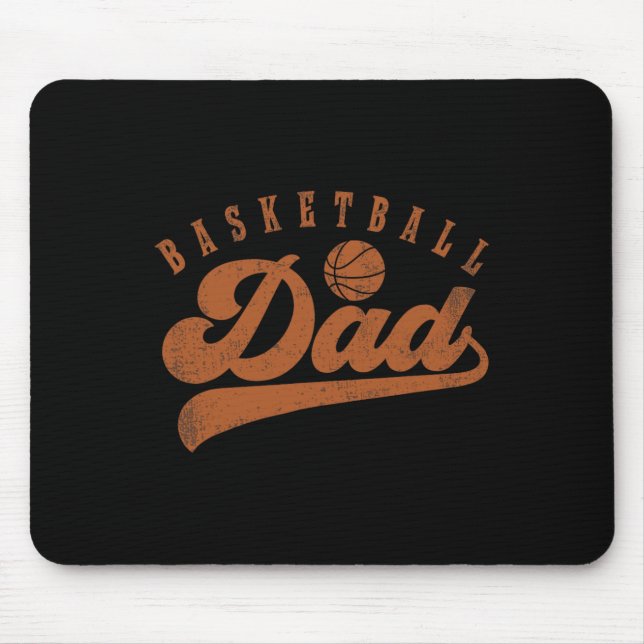 Tapis De Souris Papa de basket-ball (Devant)