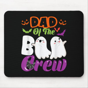 Tapis De Souris Papa de Boo Costume d'équipe Halloween Amant fantô