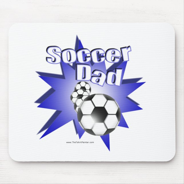 Tapis De Souris Papa de foot (Devant)