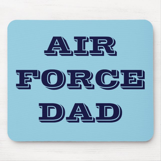 Tapis De Souris Papa de la Force aérienne de Mousepad (Devant)
