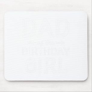 Tapis De Souris Papa De L'Anniversaire Fille Père#39 ; s Hommes De