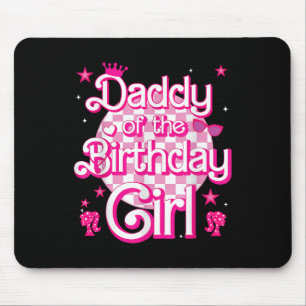 Tapis De Souris Papa De L'Anniversaire Fille Poupée Anniversaire F