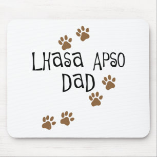 Tapis De Souris Papa de Lhasa Apso