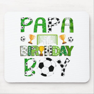 Tapis De Souris Papa du garçon qui fête son anniversaire Joueur de