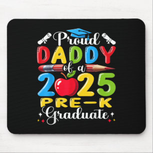 Tapis De Souris Papa fier drôle d'un diplômé de pré-maternelle Cl 