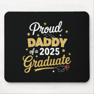 Tapis De Souris Papa fier d'un diplômé de 2025 Papa diplômé 2025