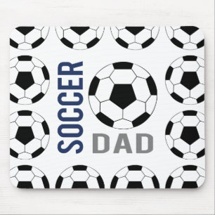 Tapis de souris Papa footballeur
