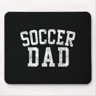 Tapis De Souris Papa footballeur Clic gras Police Fête des Pères P