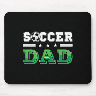 Tapis De Souris Papa footballeur famille tenue de naissance assort