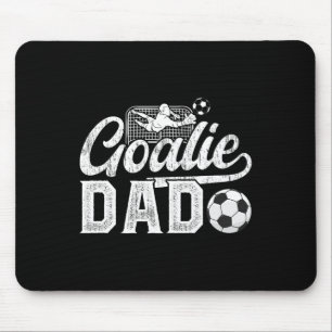 Tapis De Souris Papa Gardien de but de foot Papa Gardien de but de