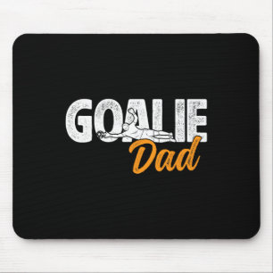 Tapis De Souris Papa Gardien De But De Football D'un Père Gardien