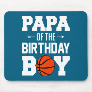 Tapis De Souris Papa homme du garçon qui fête son anniversaire gar