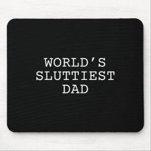 Tapis De Souris Papa le plus salaud du monde Funny Fathers Day Dad