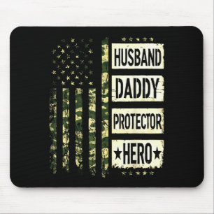 Tapis De Souris Papa mari protecteur héros pères