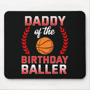 Tapis De Souris Papa Of The Birthday Boy Bysketbyll Anniversaire C