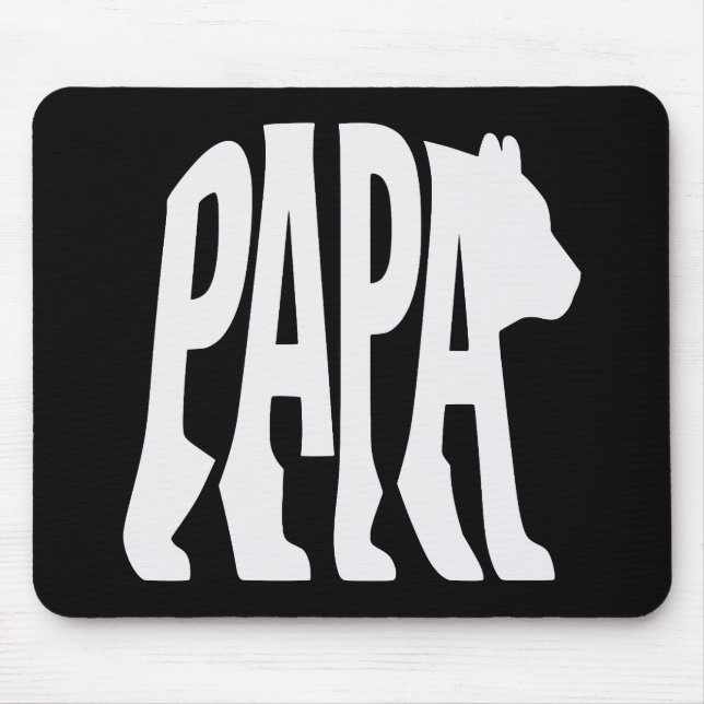Tapis De Souris Papa Ours (Devant)