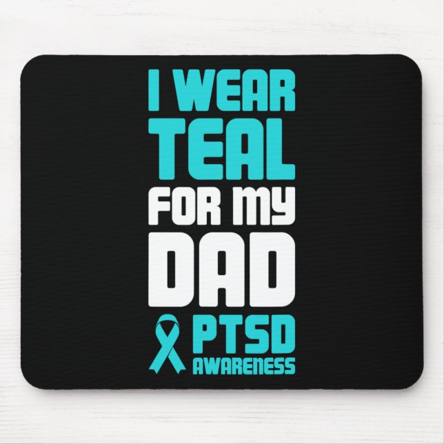 Tapis De Souris Papa Post Stress Traumatique Ptsd Sensibilisation (Devant)