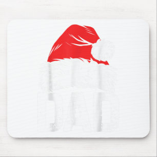 Tapis De Souris Papa Santa Noël Famille Pyjama Assortis Papa X