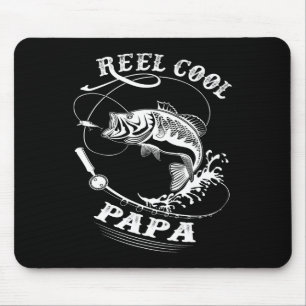 Tapis De Souris Papa Super Cool Pour Les Amoureux De La Pêche Dans