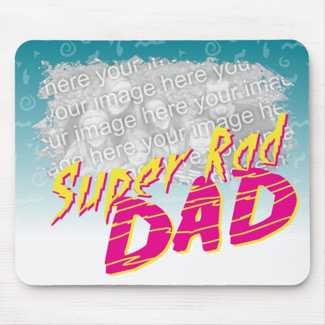 Tapis De Souris Papa superbe Customizeable Mousepad de rad (Devant)