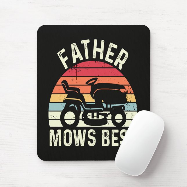 Tapis De Souris Papa tond le mieux (Avec souris)