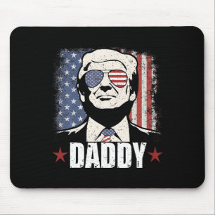 Tapis De Souris Papa Trump 2025 Officiel Papa Trump Drôle 1