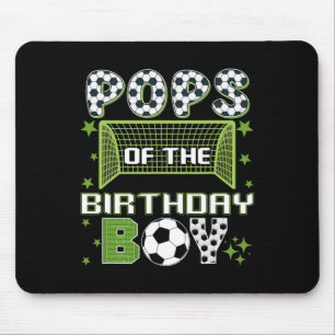 Tapis De Souris Papas du groupe de football du garçon d'anniversai