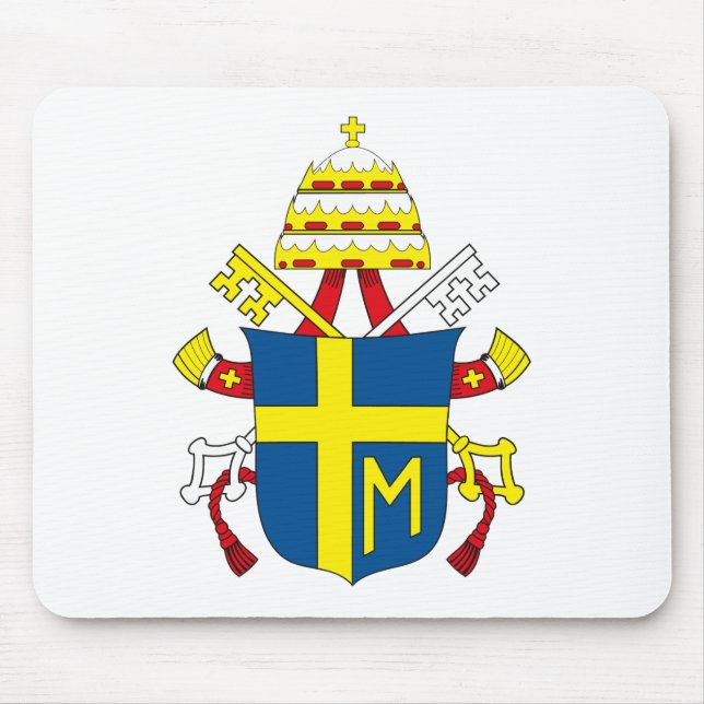 Tapis De Souris Pape Jean Paul II Mousepad (Devant)