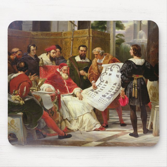Tapis De Souris Pape Jules II Bramante de commande (Devant)