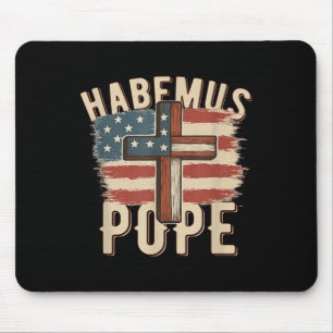 Tapis De Souris Pape Léon Xiv Église Catholique Foi Chrétienne Pap