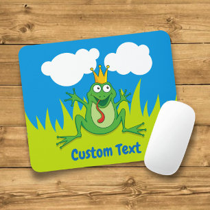 Tapis De Souris Papier à souris Prince Frog