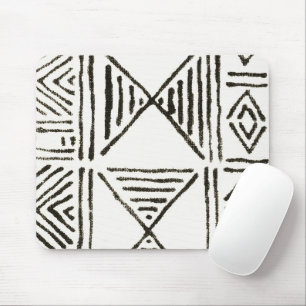 Tapis De Souris Papier de souris blanc en boue