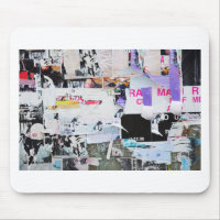 Papier déchiré par style de Banksy de mur de