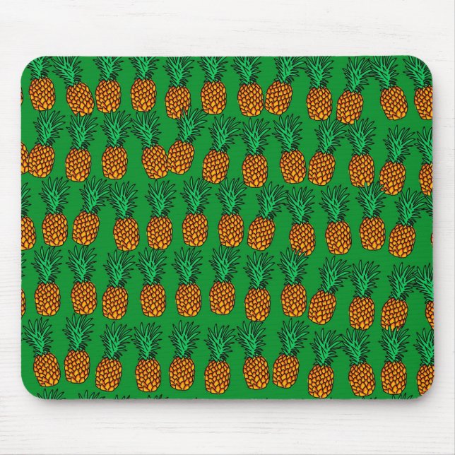 Tapis De Souris Papier peint d'ananas (Devant)
