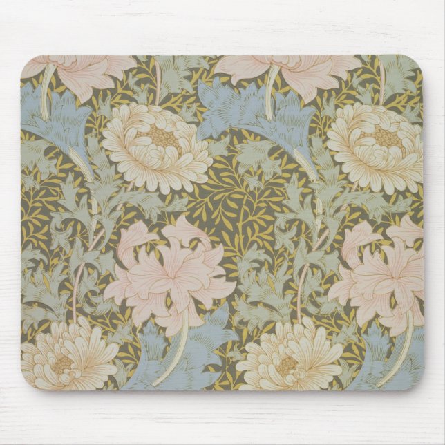 Tapis De Souris Papier peint de "chrysanthème", 1876 (papier (Devant)