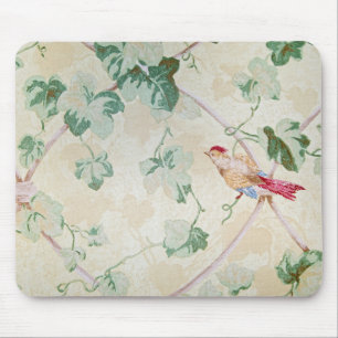 Tapis De Souris Papier peint d'oiseaux et d'ivoire