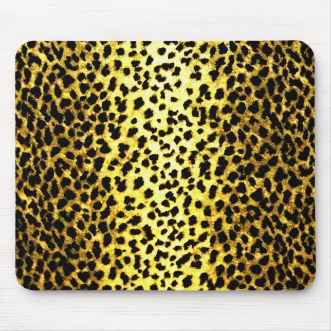 Tapis De Souris Papier peint Leopard (Devant)