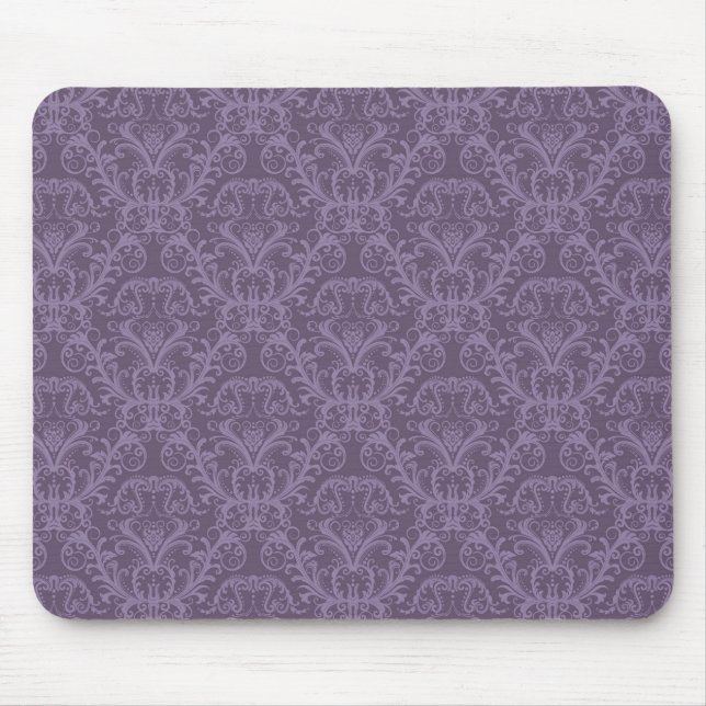Tapis De Souris Papier peint violet luxueux (Devant)