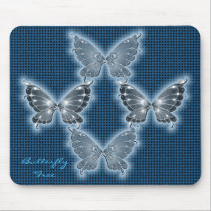 Tapis De Souris Papier Turquoise brillant Motif de souris