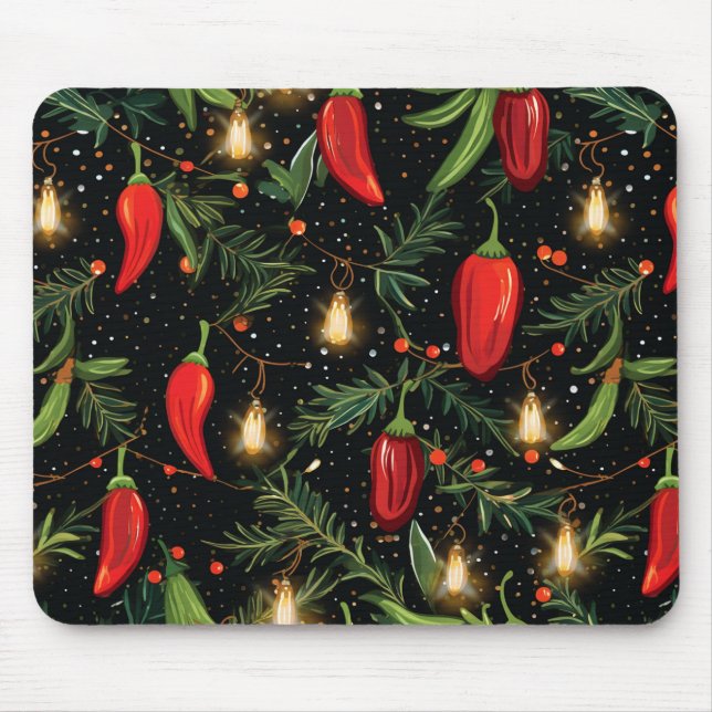Tapis De Souris Papiers de Noël (Devant)