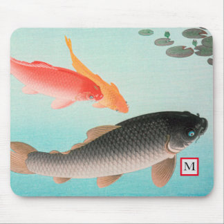 TAPIS DE SOURIS PAPIERS DE SOURIS CARP JAPONAIS PISCINE IMPRIMER