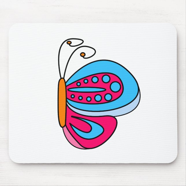 Tapis De Souris Papillon (Devant)